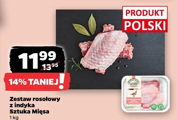 Zestaw rosołowy z indyka promocja w Netto