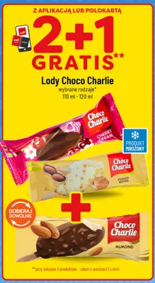 Lody Choco Charlie Almond promocja w POLOmarket