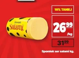 Ser salami Spomlek promocja w API Market