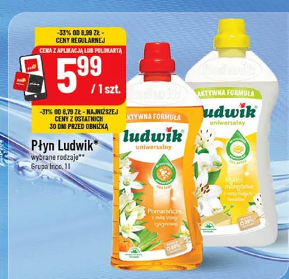 Płyn wybrane rodzaje promocja w POLOmarket