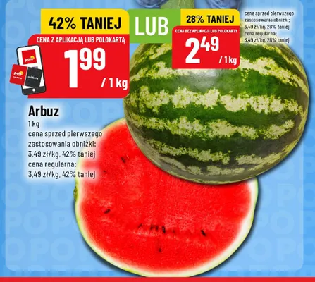 Arbuz promocja w POLOmarket
