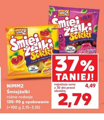 Śmiejżelki Nimm2 promocja w Kaufland