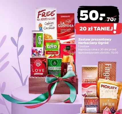 Zestaw prezentowy Herbaciany Ogród promocja w Netto