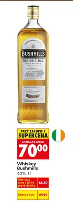 Whiskey Bushmills promocja w Biedronka