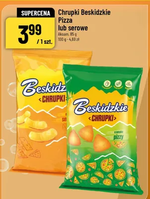 Chrupki serowe promocja w POLOmarket