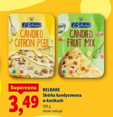 Skórka kandyzowana w kostkach promocja w Lidl