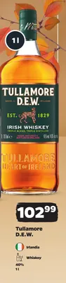 Whiskey Tullamore D.E.W. promocja w Netto