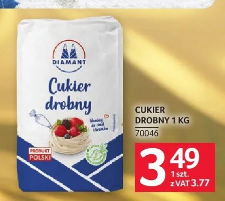 Cukier drobny Diamant promocja w Selgros