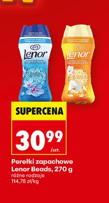Perełki zapachowe Lenor Beads promocja w Biedronka