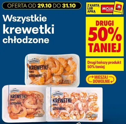 Krewetki chłodzone promocja w Biedronka