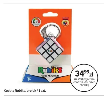 Kostka Rubika brelok promocja w Empik