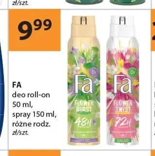 Dezodorant roll-on Fa promocja w Drogerie Laboo
