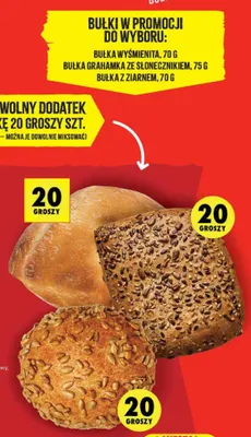 Bułka wyśmienita promocja w Biedronka