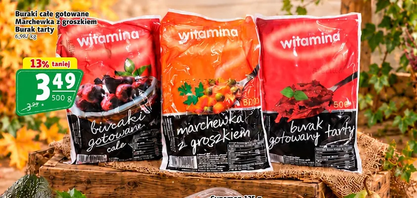Burak tarty Witamina promocja w Prim Market