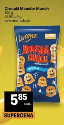 Chrupki Monster Munch Original promocja w Delikatesy Centrum