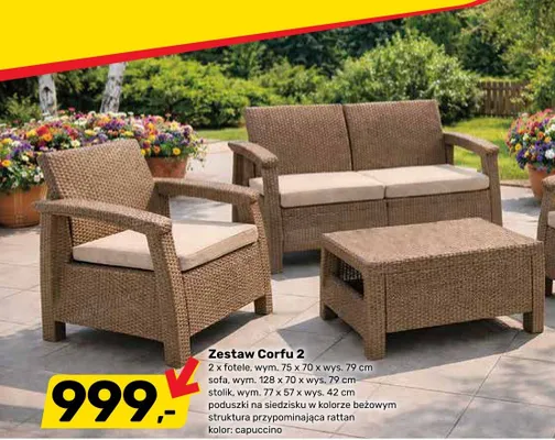 Zestaw Corfu 2 promocja w Bricomarche