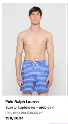 Szorty kąpielowe Polo Ralph Lauren niebieskie promocja w Lounge by Zalando
