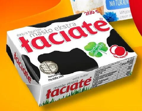Masło ekstra Łaciate Mlekpol promocja w Żabka