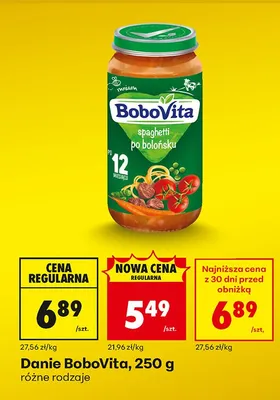 Danie w słoiczku różne rodzaje promocja w Biedronka