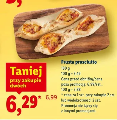 Frusta prosciutto promocja w Lidl