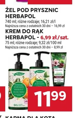 Żel pod prysznic Herbapol promocja w Stokrotka