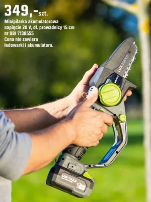Minipilarka akumulatorowa promocja w OBI