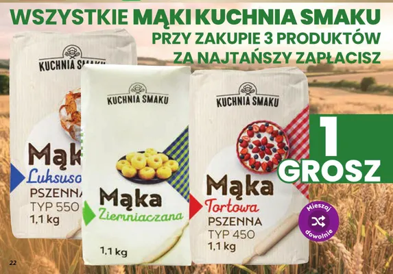 Mąka ziemniaczana Kuchnia Smaku promocja w Dino