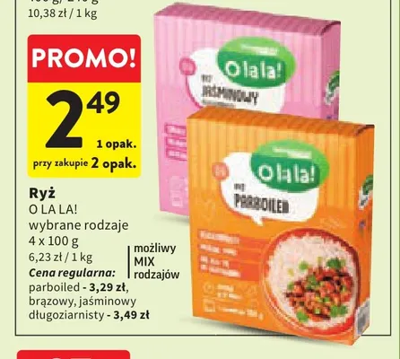 Ryż O La La! brązowy promocja w Intermarche