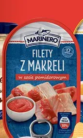 Filety z makreli w sosie pomidorowym Marinero promocja w Biedronka