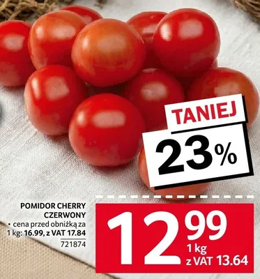 Pomidor cherry czerwony promocja w Selgros