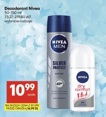 Dezodorant damski Nivea Dry Comfort promocja w Delikatesy Centrum