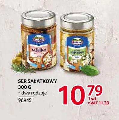 Ser sałatkowy Hochland promocja w Selgros