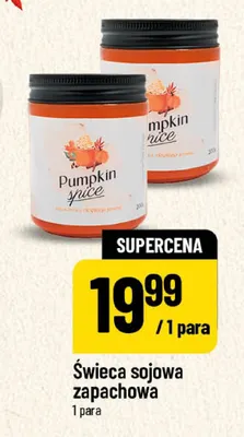 Świeca sojowa zapachowa promocja w POLOmarket