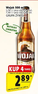 Piwo Wojak promocja w Prim Market