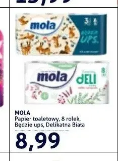Papier toaletowy Mola Będzie ups promocja w Blue Stop