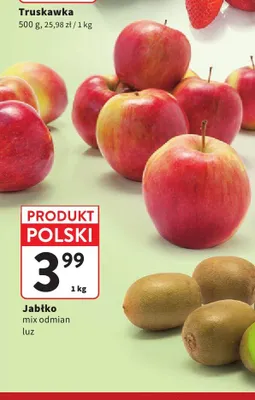 Jabłko mix odmian polskie luz promocja w Intermarche