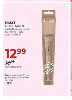 Pędzel do konturowania na mokro Killys Nude Matte promocja w Drogerie Jawa