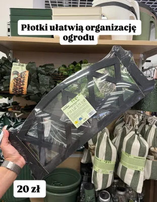 Płotek ogrodowy pepco Garden 58,4x24,8cm 4-pak promocja w Pepco