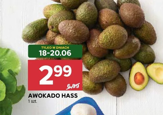 Awokado Hass promocja w Stokrotka