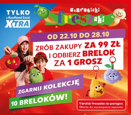Brelok Rozrabiaki Freszaki promocja w Kaufland