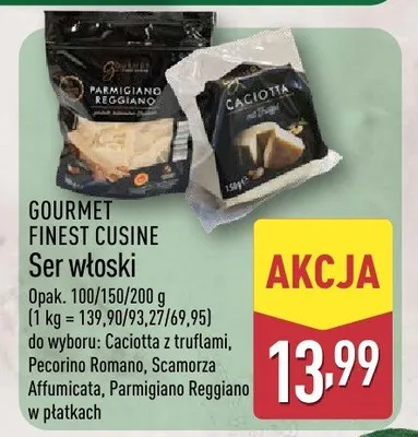 Ser włoski Parmigiano Reggiano w płatkach promocja w Aldi
