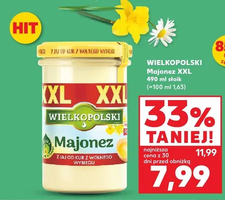 Majonez XXL promocja w Kaufland