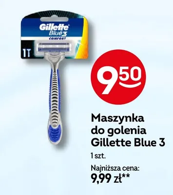 Maszynka do golenia Gillette Blue 3 promocja w Żabka
