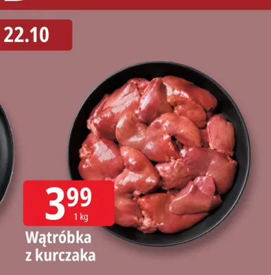 Wątróbka z kurczaka promocja w Leclerc