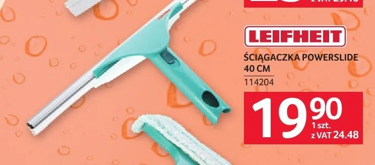 Ściągaczka powerslide 40cm LEIFHEIT promocja w Selgros