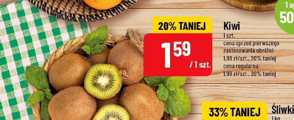 Kiwi promocja w POLOmarket