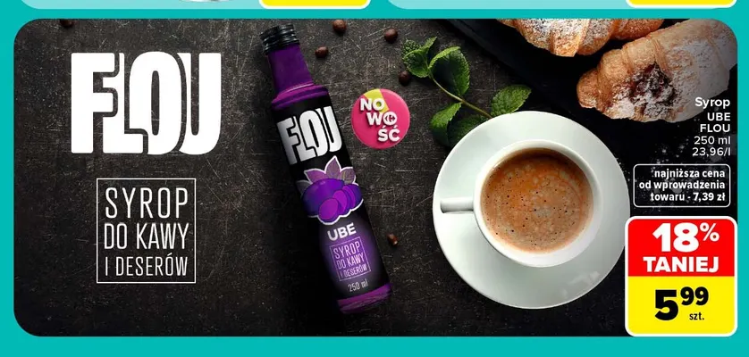 Syrop Ube Flou promocja w Carrefour Market