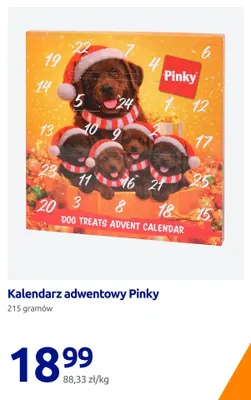 Kalendarz adwentowy Pinky promocja w Action