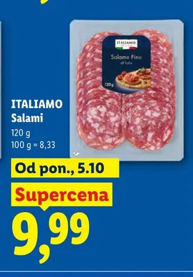 Salami Italiamo promocja w Lidl