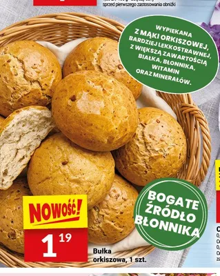 Bułka orkiszowa Białecki promocja w Twój Market